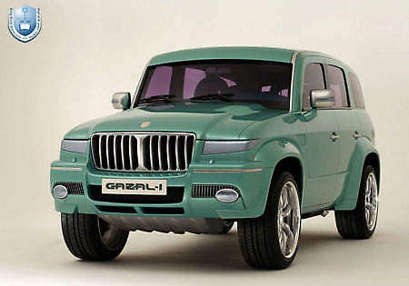 Saudi GAZAL1 Concept based on the G-Wagen