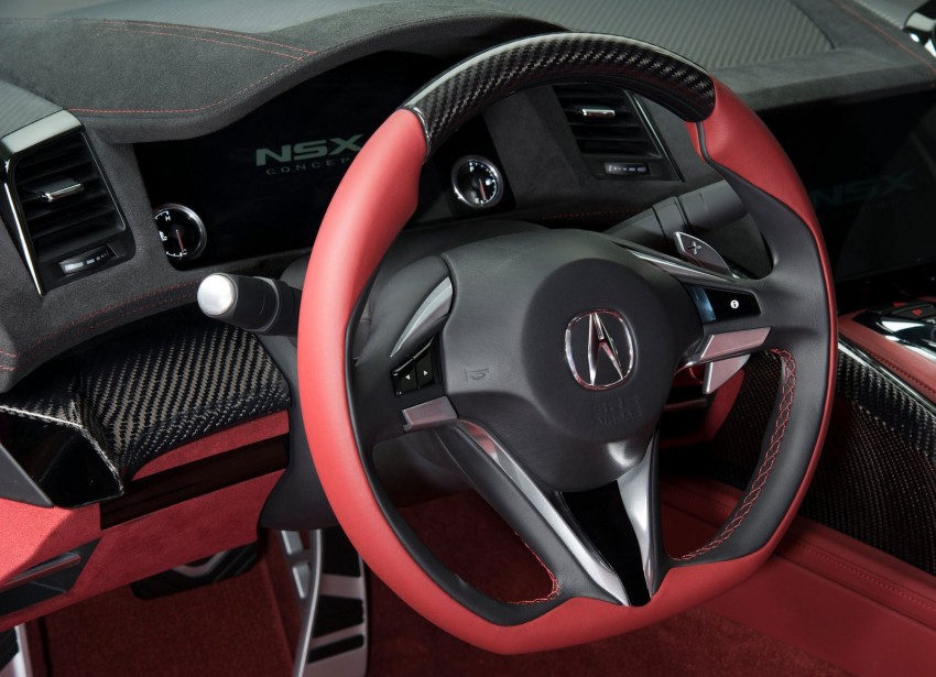 Honda/Acura NSX Concept updated and closer to production, cabin shown for the first time 150038