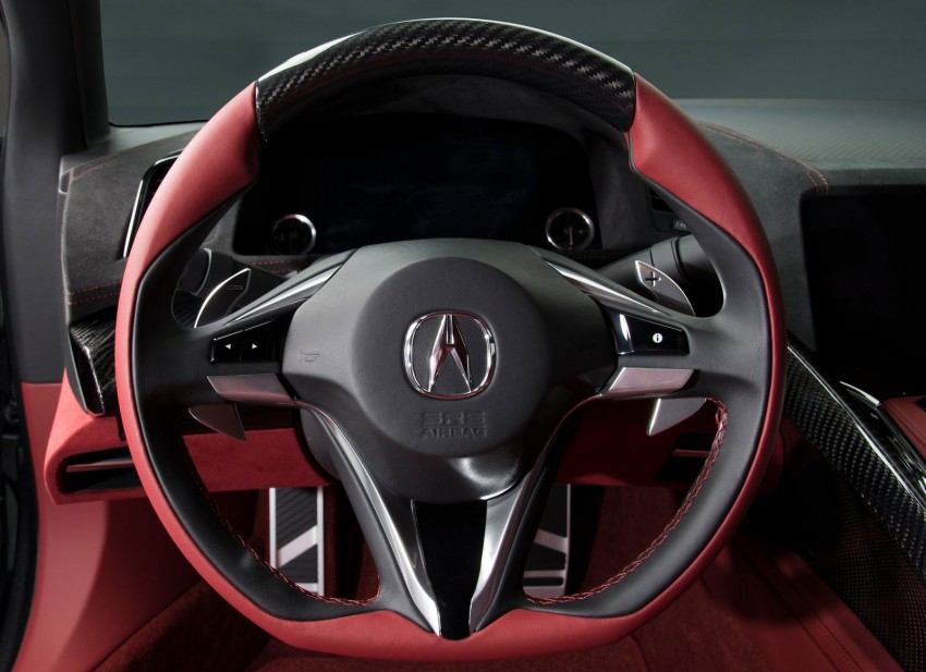 Honda/Acura NSX Concept updated and closer to production, cabin shown for the first time 150039