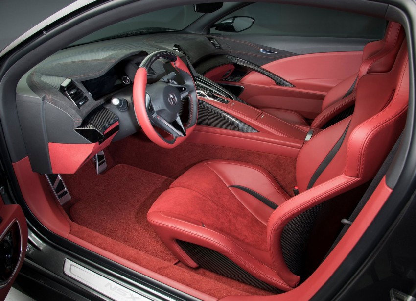 Honda/Acura NSX Concept updated and closer to production, cabin shown for the first time 150050
