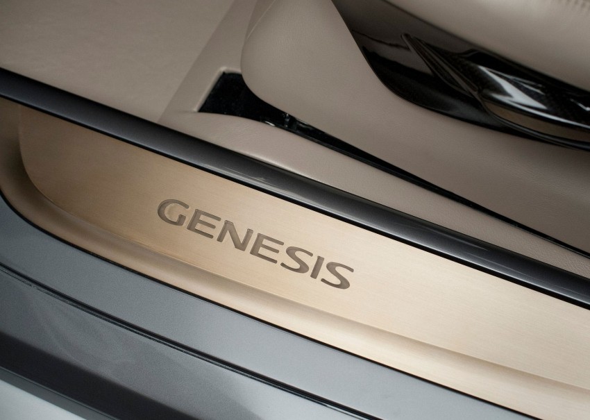 Hyundai HCD-14 Genesis Concept, RWD 4-door coupe 149984