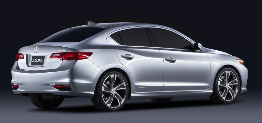 Acura ILX Concept previews a new entry level saloon 84181