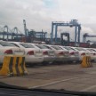 Volkswagen Polo Sedan sighted at a Malaysian port