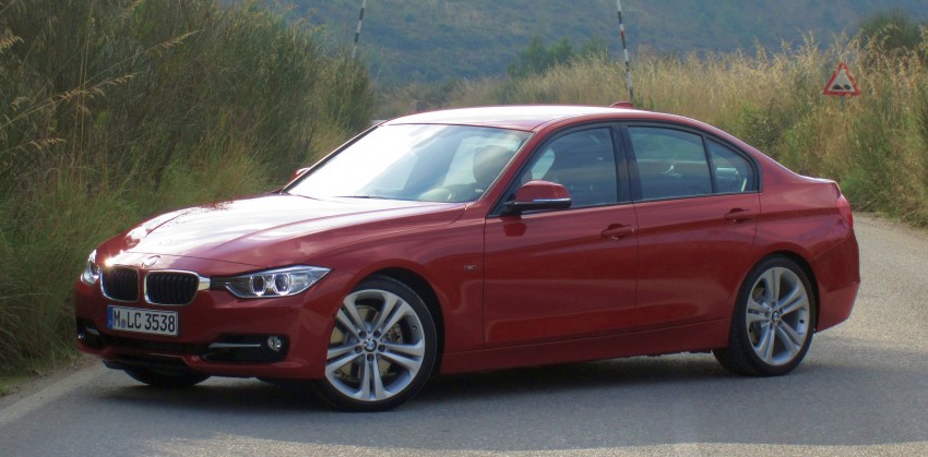 DRIVEN: BMW F30 3 Series – 320d diesel and new four-cylinder turbo 328i sampled in Spain! 85242