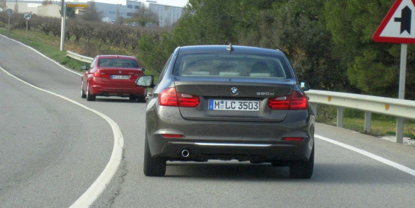 DRIVEN: BMW F30 3 Series – 320d diesel and new four-cylinder turbo 328i sampled in Spain! 85257