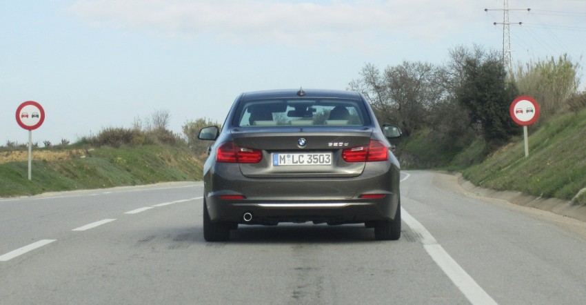 DRIVEN: BMW F30 3 Series – 320d diesel and new four-cylinder turbo 328i sampled in Spain! 85259