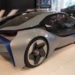BMW Vision EfficientDynamics Concept on display at Ingress Auto’s showroom until January 9