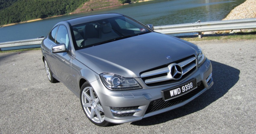 Mercedes-Benz C180 Coupe in Malaysia 110229