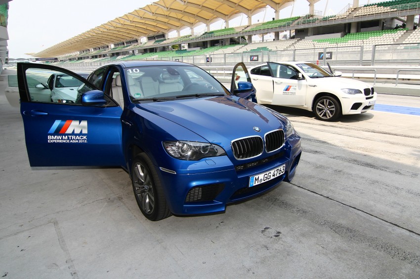 BMW M5 and M3 Coupe driven on track at the BMW M Track Experience Asia 2012, Sepang 117073