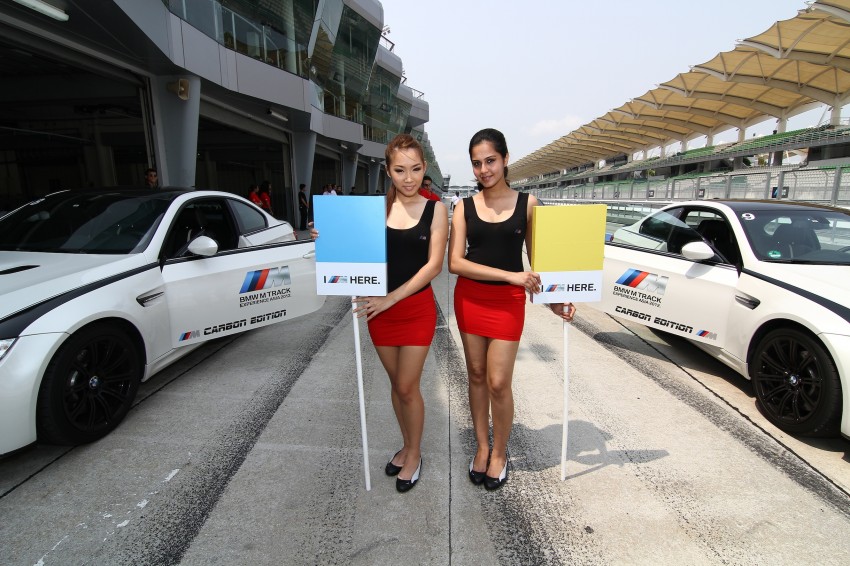 BMW M5 and M3 Coupe driven on track at the BMW M Track Experience Asia 2012, Sepang 117074