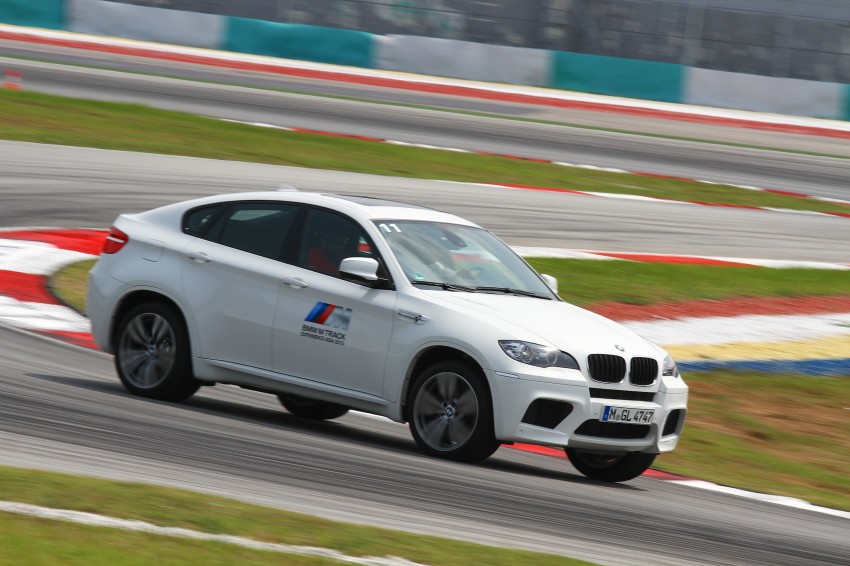BMW M5 and M3 Coupe driven on track at the BMW M Track Experience Asia 2012, Sepang 117076