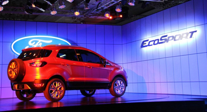 Ford EcoSport SUV debuts in Delhi Auto Expo – global offering to eventually enter around 100 markets 82096