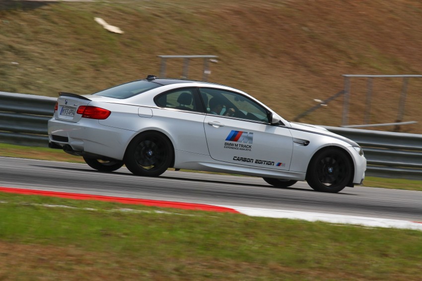 BMW M5 and M3 Coupe driven on track at the BMW M Track Experience Asia 2012, Sepang 117083