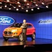 Ford EcoSport SUV debuts in Delhi Auto Expo – global offering to eventually enter around 100 markets