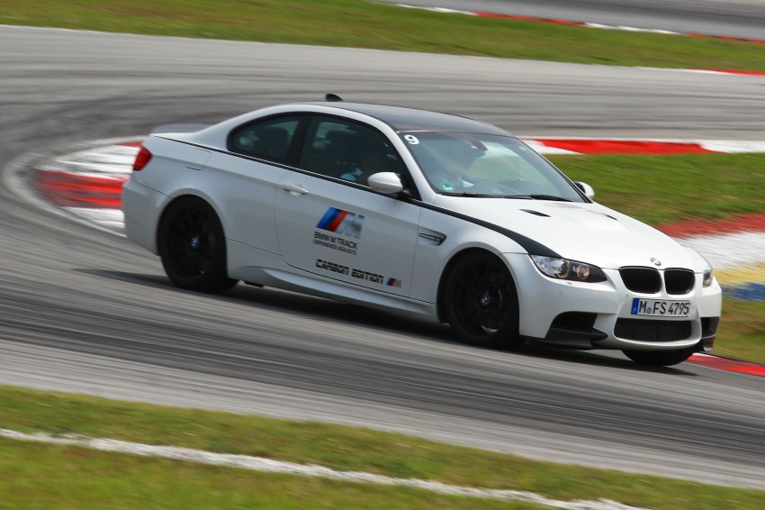 BMW M5 and M3 Coupe driven on track at the BMW M Track Experience Asia 2012, Sepang 117090