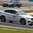 BMW M5 and M3 Coupe driven on track at the BMW M Track Experience Asia 2012, Sepang