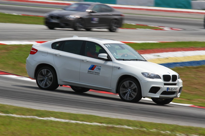 BMW M5 and M3 Coupe driven on track at the BMW M Track Experience Asia 2012, Sepang 117091