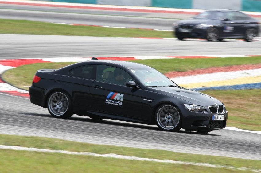 BMW M5 and M3 Coupe driven on track at the BMW M Track Experience Asia 2012, Sepang 117092