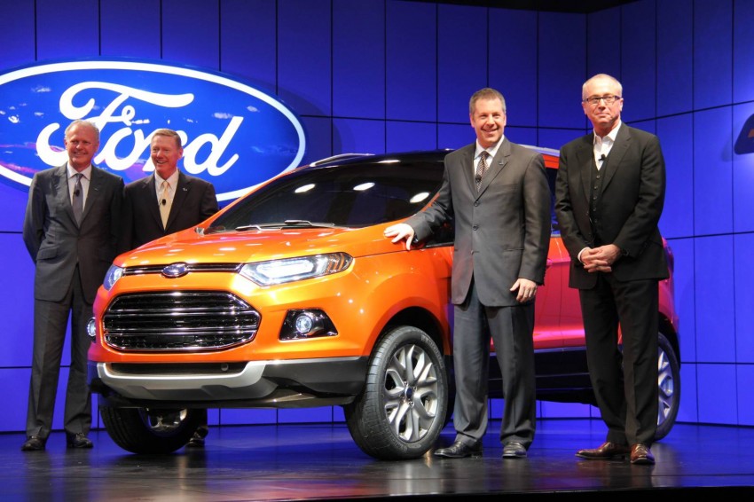 Ford EcoSport SUV debuts in Delhi Auto Expo – global offering to eventually enter around 100 markets 82136