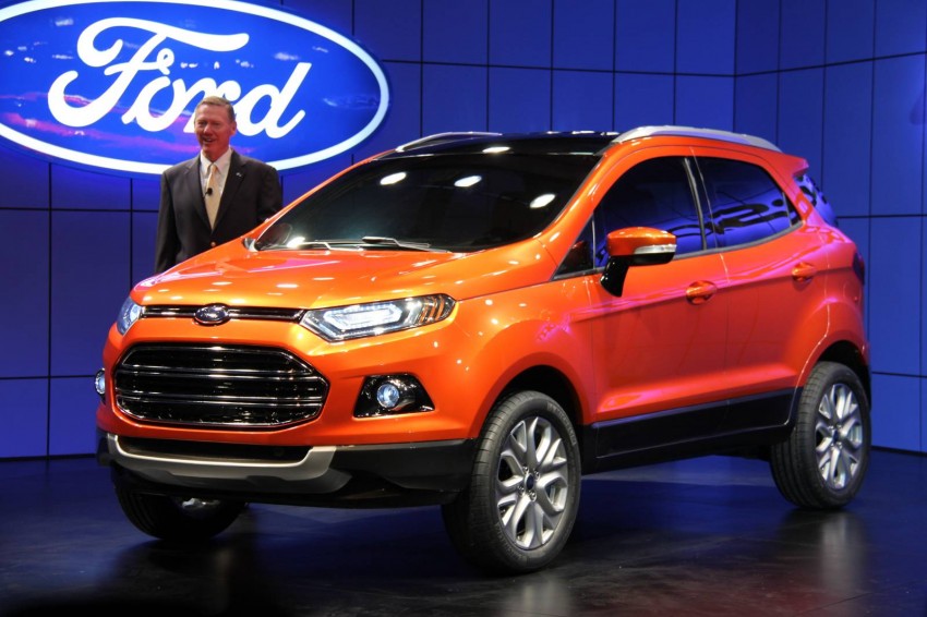 Ford EcoSport SUV debuts in Delhi Auto Expo – global offering to eventually enter around 100 markets 82134