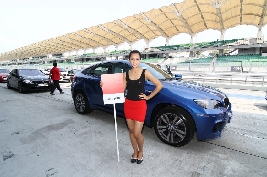 BMW M5 and M3 Coupe driven on track at the BMW M Track Experience Asia 2012, Sepang 117100