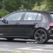 Mk7 Volkswagen Golf R prototype testing undisguised