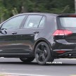 Mk7 Volkswagen Golf R prototype testing undisguised
