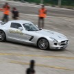 Power is nothing without control: Mika Hakkinen performs stunts at ‘Join the Pact’ event