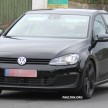 Mk7 Volkswagen Golf R prototype testing undisguised