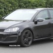 Mk7 Volkswagen Golf R prototype testing undisguised