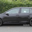 Mk7 Volkswagen Golf R prototype testing undisguised