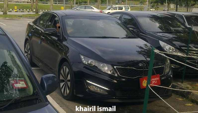 New Kia Optima spotted being tested by JPJ officers Image #71007