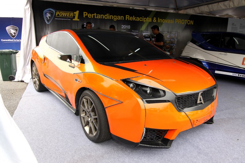 Proton Invention and Innovation cars at Power of 1 event 93233