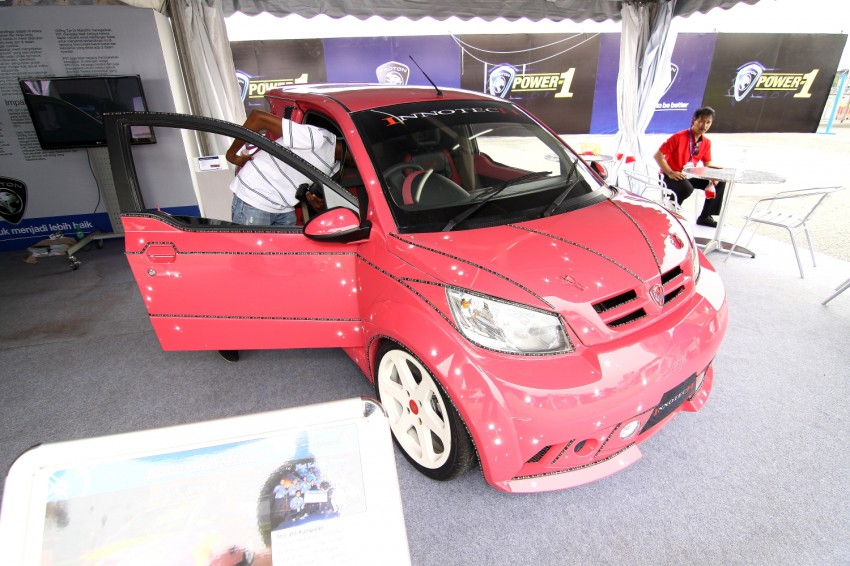 Proton Invention and Innovation cars at Power of 1 event 93242