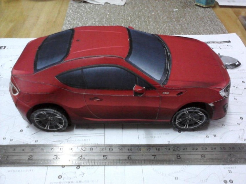 Toyota 86 assembled. Photo taken. Prize will be won. 104264