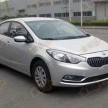 Kia K3 – China gets K9-style grille and unique rear end, we get first glimpse at the dashboard