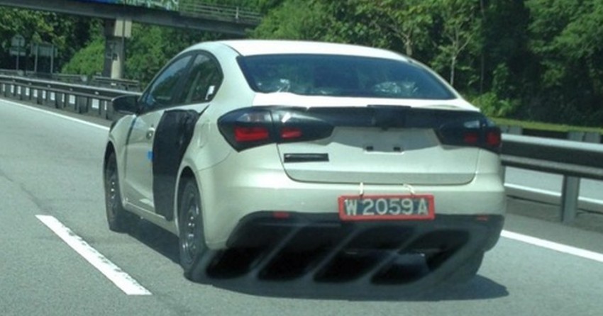 SPIED: Kia K3 – the new Forte spotted on PLUS 142291