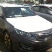 Kia Optima CBU shipment sighted at Port Klang!