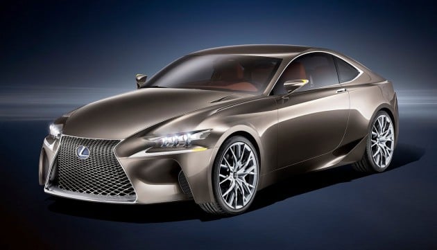 Lexus LF-CC Concept previews next-generation IS?