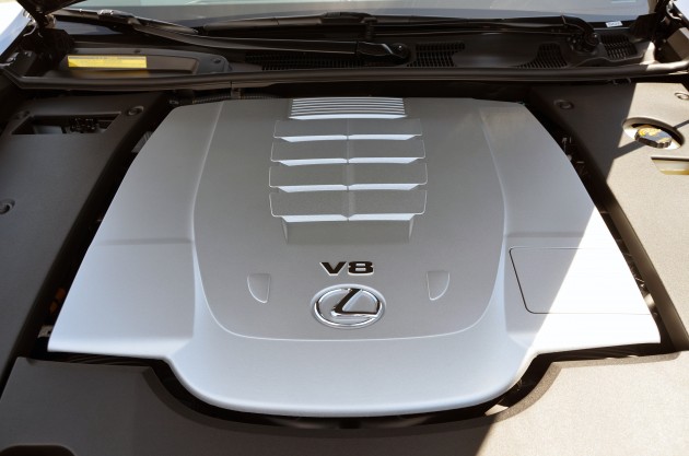 LS 460 F SPORT V 8 ENGINE-4 2013 Lexus LS flagship luxury sedan arrives – we speak to Chief Engineer Hideki Watanabe