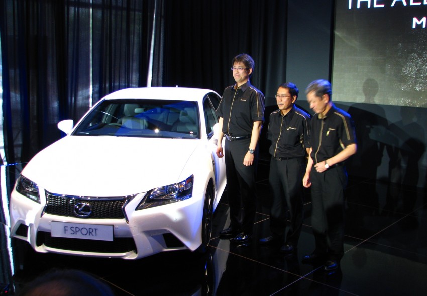 Lexus GS launched; five variants from RM366k to RM464k 96237