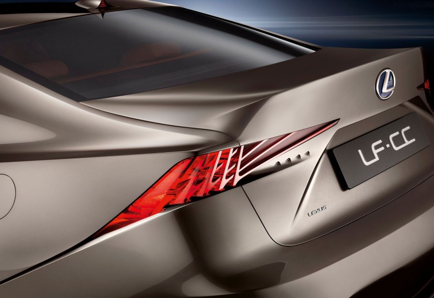 VIDEO: Lexus LF-CC Concept, a glimpse of the new IS 134181