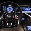 Lexus LF-LC Blue Concept looking great in Sydney