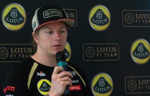 Lotus F1 Team: Kimi Raikkonen and Romain Grosjean at Proton Centre of Excellence, Shah Alam