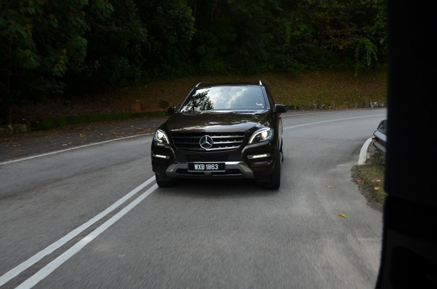 DRIVEN: Mercedes-Benz M-Class ML 350 4MATIC BlueEFFICIENCY previewed – a quick return to KL 120116