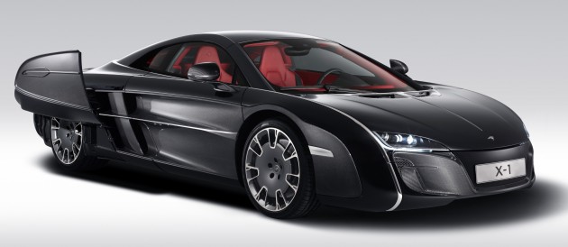 Mclaren X1 002 Bespoke McLaren X-1 debuts at Pebble Beach 2012