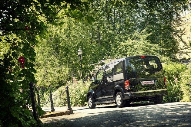 NV200 London-02 Nissan eyeing world taxi domination with the NV200 van – after New York, London’s black cab is next