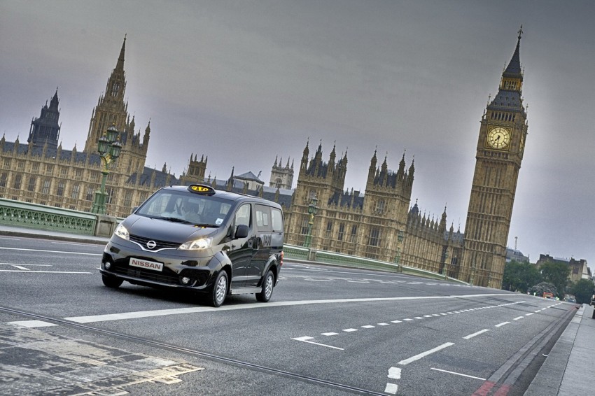 Nissan eyeing world taxi domination with the NV200 van – after New York, London’s black cab is next 123524