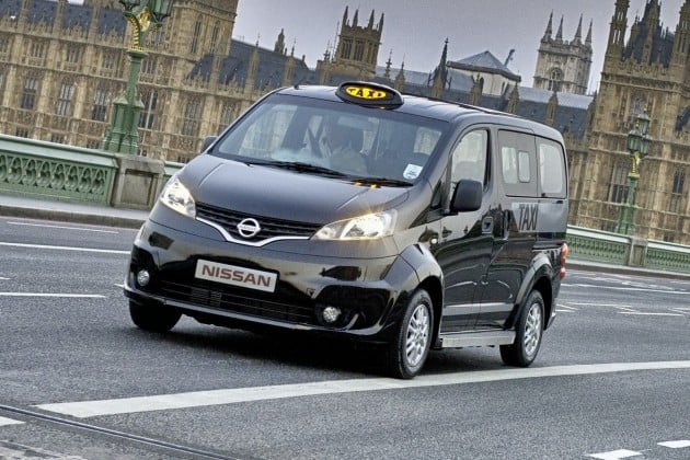 Nissan eyeing world taxi domination with the NV200 van – after New York, London’s black cab is next