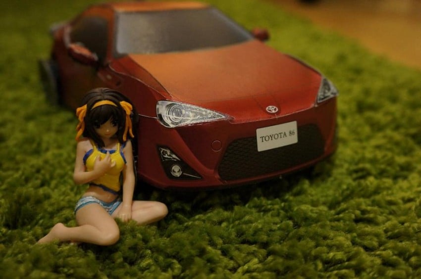 Toyota 86 assembled. Photo taken. Prize will be won. 104279